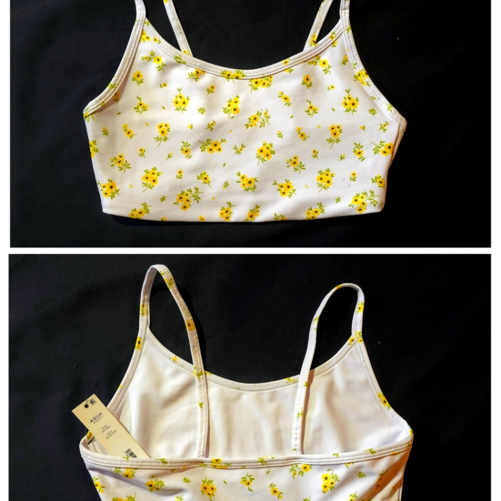 Floral Yellow Women's Top